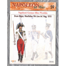 Napoleon at War - No.59 - 2002 - Napolean`s German Allies: Westfalia - `Drum Major, Westfalilian 9th Line Inf. Reg, 1810` - Published by delPrado/Osprey