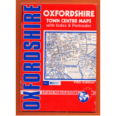 Estate Publications - Town Centre Maps - `OXFORDSHIRE` - 5th Edition 2002 - Paperback - County Red Book Series