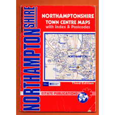 Estate Publications - Town Centre Maps - `Northamptonshire` - 3rd Edition 2006 - Paperback - County Red Book Series 