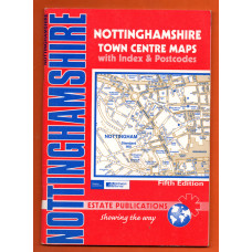 Estate Publications - Town Centre Maps - `Nottinghamshire` - 5th Edition 2003 - Paperback - County Red Book Series  