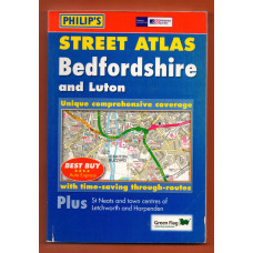 Philip`s - Street Atlas - `Bedfordshire and Luton` - October 2004 - Paperback - Pocket Edition 