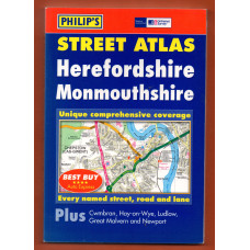 Philip`s - Street Atlas - `Herefordshire and Monmouthshire` - 2nd Impression 2006 - Paperback - Pocket Edition 