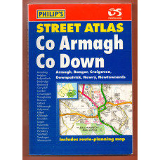 Philip`s - Street Atlas - `Co.Armagh and Co.Down` - 1st Impression 2006 – Paperback – Pocket Edition 
