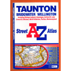  A-Z Street Atlas - `Taunton` - Edition 1a (Part Revised) 2004 - Georgian Publications - Softcover 