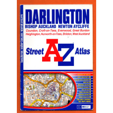 A-Z Street Atlas - `Darlington` - Edition 1b (Partly Revised) 2004 - Georgian Publications - Softcover 