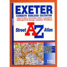A-Z Street Atlas - `Exeter` - Edition 2a (Partly Revised) 2000 - Georgian Publications - Softcover 