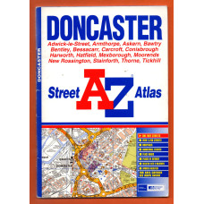 A-Z Street Atlas - `Doncaster` - Edition 2 2002 - Georgian Publications - Softcover 