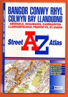 A-Z Street Atlas - `Bangor Conwy Rhyl Colwyn Bay Llandudno` - Edition 1b 2003 - Georgian Publications - Softcover 