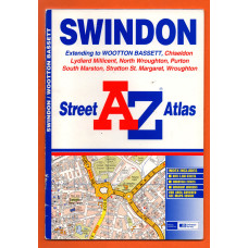 A-Z Street Atlas - `Swindon` - Edition 3 1999 - Georgian Publications - Softcover 