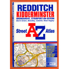 A-Z Street Atlas - `Redditch` - Edition 1 2000 - Georgian Publications - Softcover 