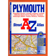 A-Z Street Atlas - `Plymouth` - Edition 3 2000 - Georgian Publications - Softcover 