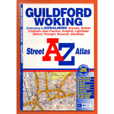 A-Z Street Atlas - `Guildford Woking` - Edition 2 2002 - Georgian Publications - Softcover 