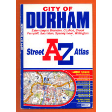 A-Z Street Atlas - `Durham` - Edition 2 2004 - Georgian Publications - Softcover 