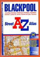 A-Z Street Atlas - `Blackpool` - Edition 4a (Partly Revised) 2003 - Georgian Publications - Softcover 