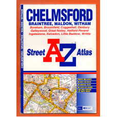 A-Z Street Atlas - `Chelmsford` - Edition 1a 2002 - Georgian Publications - Softcover 