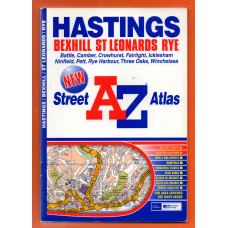 A-Z Street Atlas - `Hastings` - Edition 1 2004 - Georgian Publications - Softcover 