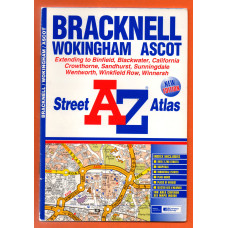 A-Z Street Atlas - `Bracknell Wokingham Ascot` - Edition 4 2002 - Georgian Publications - Softcover 