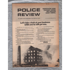 Police Review - `Policeman`s Uniform` - Vol.79 - No.4110 - 22nd October 1971 - Police Review Publishing Company