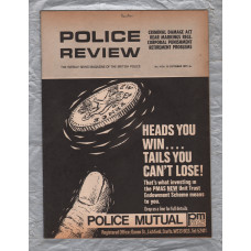 Police Review - `Criminal Damage Act` - Vol.79 - No.4109 - 15th October 1971 - Police Review Publishing Company