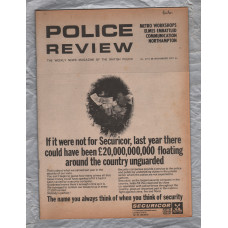 Police Review - `Metro Workshops` - Vol.79 - No.4115 - 26th November 1971 - Police Review Publishing Company