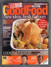 Good Food Magazine - October 2007 - `Easy Relaxed Weekend Meals` - BBC Magazines
