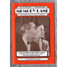 Memory Lane - Issue 172 - Autumn 2011 - `Dickie Valentine` - Published By Janette & Ray Pallett