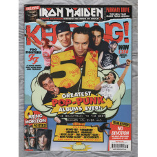 Kerrang! - Issue No.1586 - September 19th 2015 - `51 Greatest Pop-Punk Albums Ever` - Published By Bauer Consumer Media Ltd