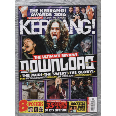 Kerrang! - Issue No.1624 - June 18th 2016 - `The Kerrang! Awards 2016` - Published By Bauer Consumer Media Ltd