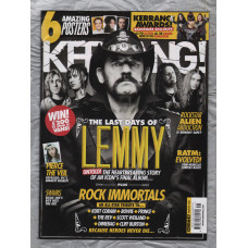 Kerrang! - Issue No.1625 - June 25th 2016 - `The Last Days Of Lemmy` - Published By Bauer Consumer Media Ltd
