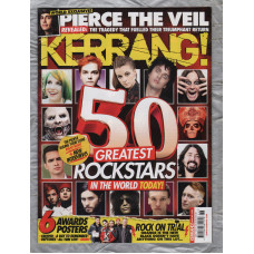 Kerrang! - Issue No.1626 - July 2nd 2016 - `50 Greatest Rockstars In The World Today` - Published By Bauer Consumer Media Ltd