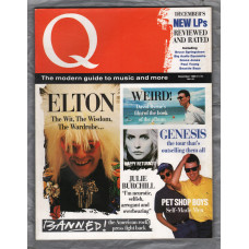 Q Magazine - Issue No.3 - December 1986 - `Elton: The Wit,The Wisdom,The Wardrobe....` - Published by Emap Metro