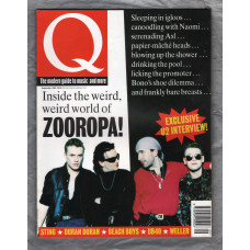 Q Magazine - Issue No.84 - September 1993 - `Inside The Weird,Weird World Of Zooropa!` - Published by Emap Metro