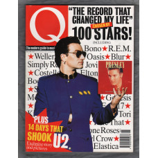Q Magazine - Issue No.105 - June 1995 - `14 Days That Shook U2` - Published by Emap Metro