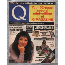 Q Magazine - HMV Mini-Edition - 1990 - `From Wuthering Heights To The Sensual World - Kate Bush` - Published by Emap Metro