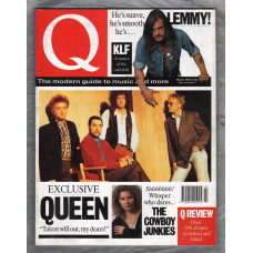 Q Magazine - Issue No.54 - March 1991 - `Exclusive Queen "Talent Will Out,My Dears!"` - Published by Emap Metro