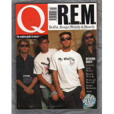 Q Magazine - Issue No.73 - October 1992 - `R.E.M Boffin,Bongo,Weirdy & Beardy` - Published by Emap Metro