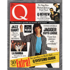 Q Magazine - Issue No.12a/13 - October 1987 - `Stones On Hold, JAGGER Cuts Loose, "I just lost patience with everybody"` - Published by Emap Metro