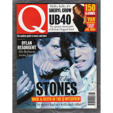 Q Magazine - Issue No.95 - August 1994 - `The Stones Mick & Keith in the Q Interview` - Published by Emap Metro