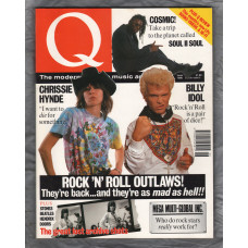 Q Magazine - Issue No.45 - June 1990 - `Rock `N` Roll Oulaws! They`re back...and they`re as mad as hell!!` - Published by Emap Metro