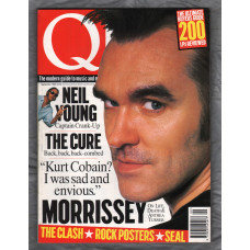 Q Magazine - Issue No.108 - September 1995 - `"Kurt Cobain? I was sad and envious." Morrisey` - Published by Emap Metro