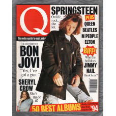 Q Magazine - Issue No.101 - February 1995 - `The Q Interview Bon Jovi "Yes,I`ve got a gun."` - Published by Emap Metro