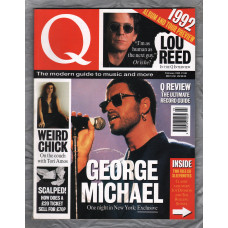 Q Magazine - Issue No.65 - February 1992 - `George Michael. One night in New York: Exclusive` - Published by Emap Metro