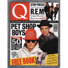 Q Magazine - Issue No.64 - January 1992 - `Pet Shop Boys. A mildly pretentious interview.` - Published by Emap Metro