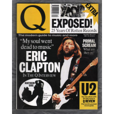 Q Magazine - Issue No.63 - December 1991 - `"My soul went dead to music." Eric Clapton. In The Q Interview.` - Published by Emap Metro