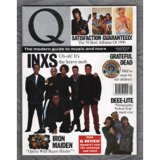 Q Magazine - Issue No.52 - January 1991 - `INXS Uh-oh! It`s the heavy mob` - Published by Emap Metro