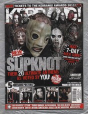 Kerrang! - Issue No.1358 - April 9th 2011 - `New Interview: Slipknot` - Published By Bauer Periodicals