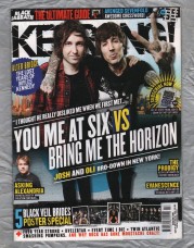 Kerrang! - Issue No.1391 - November 26th 2011 - `You Me At Six vs Bring Me The Horizon` - Published By Bauer Periodicals