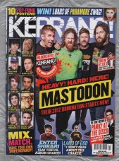 Kerrang! - Issue No.1399 - January 28th 2012 - `Heavy!, Hard!, Here! - Mastodon` - Published By Bauer Periodicals