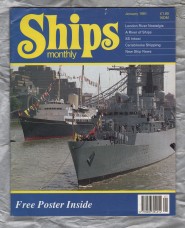 Ships Monthly - January 1991 - Vol 26 - No.1 - `Carlsbrooke Shipping` - Waterway Productions Limited
