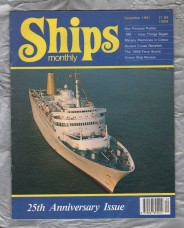 Ships Monthly - December 1991 - Vol 26 - No.12 - `25th Anniversary Issue` - Waterway Productions Limited